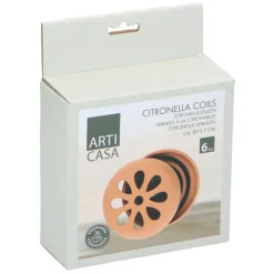 Outlet Terre cuite + 6 spirales citronn