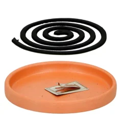 Outlet Terre cuite + 6 spirales citronn