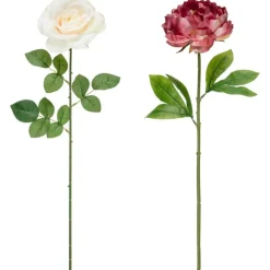 Clearance FLOURISH Tige rose artificielle