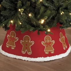 Online Tour de sapin feutrine rouge pai