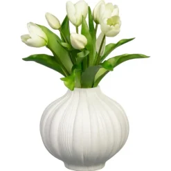 Clearance FLOURISH Tulipes dans vase blanc
