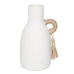 Best NATURAL HOME Vase anse corde