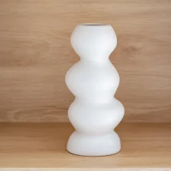 Discount NATURAL HOME Vase effet papier mache