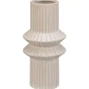 Discount NATURAL HOME Vase strie relief