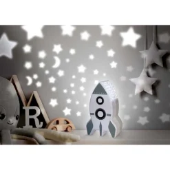 Clearance Veilleuse fusee projection mural