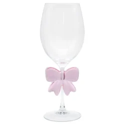 Online KITCHEN COLLECTION Verre a vin avec noeud rose 3d