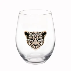 Outlet KITCHEN COLLECTION Verre bas tete de panthere