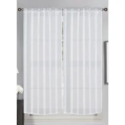 Outlet HOME COLLECTION Vitrage x2 oxford 60x160cm