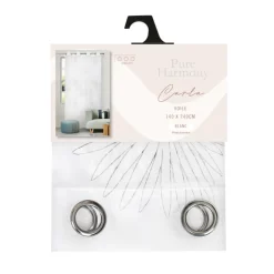 PURE HARMONY Voile carla 140x240cm blanc