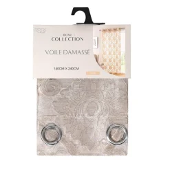 Clearance HOME COLLECTION Voile damasse