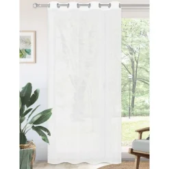 Clearance HOME COLLECTION Voile oeillets mistra 140x240cm