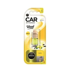 New AROMA CAR Wood mini 4.5ml vanilla