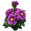 Clearance FLOURISH Zinnia artificiel en pot